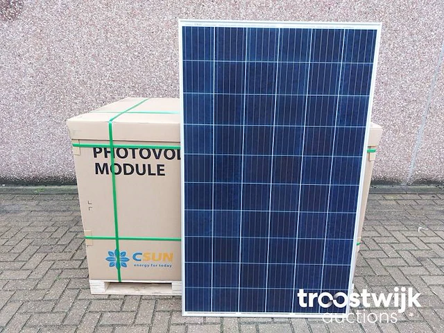 Pallet met 30 csun 285w-60p zonnepanelen - afbeelding 1 van  5