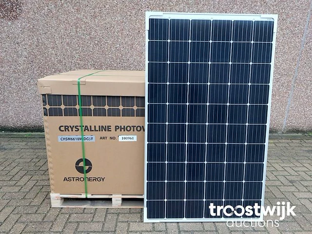 Pallet met 31 astronergy chsm6610m(dg)/f-310 glas-glas zonnepanelen - afbeelding 1 van  5