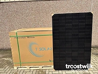 Pallet met 36 t-solar full black (410 wp) zonnepanelen (totaal 14.760 wp)