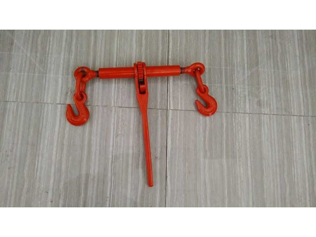 Pallet met 5x ratelspanner en 10x transportketting (2,45 ton) - afbeelding 2 van  2