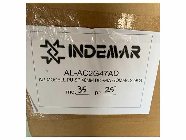 Pallet met indemar isolatie platen pallet is 140 cm hoog 40 cm dik 25 m2 - afbeelding 3 van  3