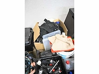 Pallet met installatiemateriaal en werkplaatsinvenvaris (5x) - afbeelding 4 van  14