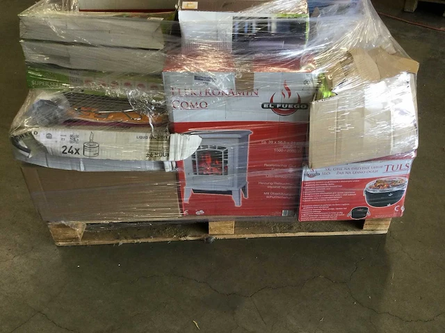 Pallet met tuin- en huishoudelijke artikelen. - afbeelding 4 van  6