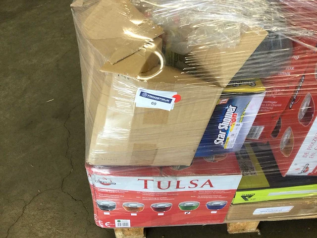 Pallet met tuin- en huishoudelijke artikelen. - afbeelding 5 van  6
