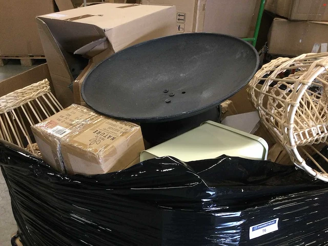 Pallet met tuin- en huishoudelijke artikelen. - afbeelding 2 van  5