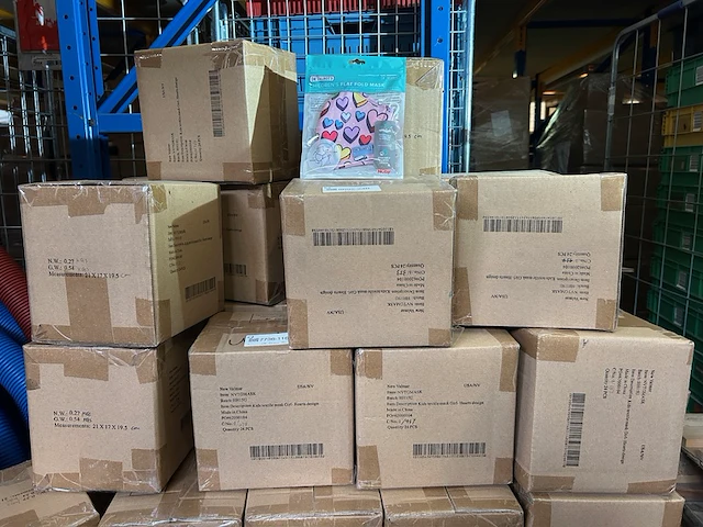 Pallet mondkapjes textiel - afbeelding 4 van  4