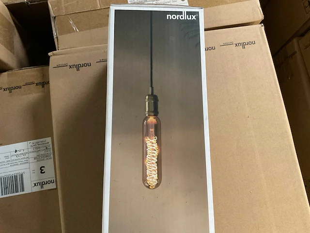 Pallet nordlux deco spiraal lichtbron - goudkleurig - afbeelding 2 van  7