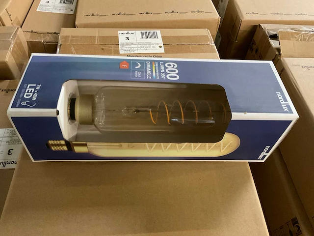Pallet nordlux deco spiraal lichtbron - goudkleurig - afbeelding 5 van  7