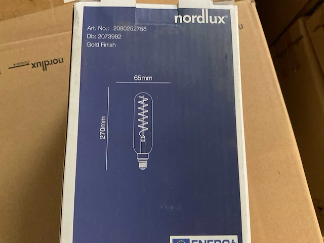Pallet nordlux deco spiraal lichtbron - goudkleurig - afbeelding 4 van  7
