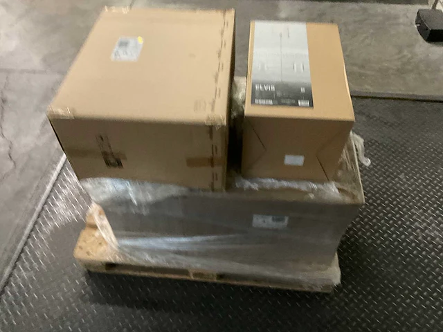 Pallet nordlux elvis e27 messing vloerlamp - afbeelding 3 van  5