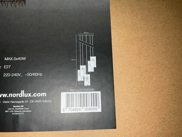 Pallet nordlux elvis xl messing hanglampen - afbeelding 3 van  5