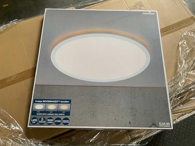 Pallet nordlux oja 60 led 3-step plafondlamp - afbeelding 3 van  6