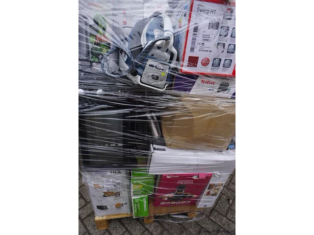 Pallet ongecontroleerde retourgoederen - afbeelding 2 van  4
