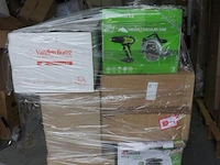 Pallet ongecontroleerde retourgoederen