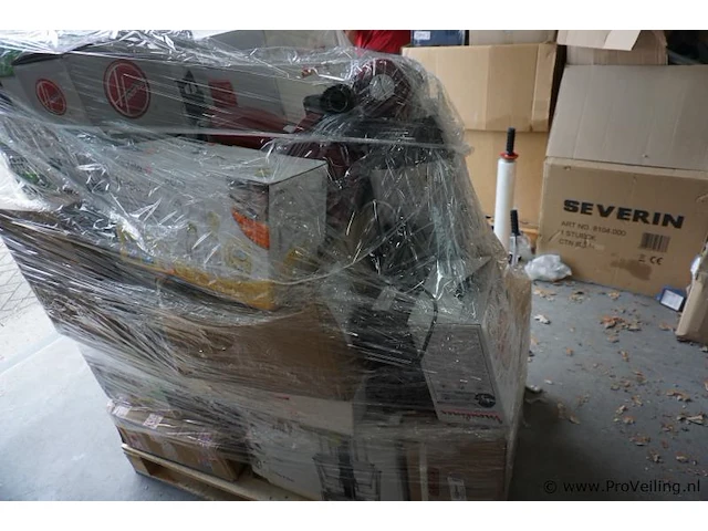 Pallet ongecontroleerde retourgoederen - afbeelding 4 van  5