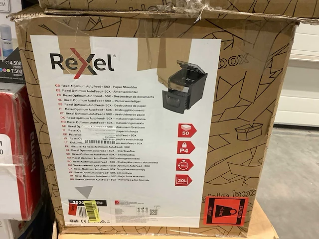 Pallet printers en papierversnipperaars - afbeelding 8 van  9