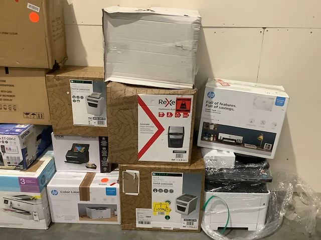 Pallet printers & papierversnipperaars - afbeelding 5 van  9