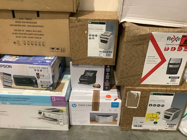 Pallet printers & papierversnipperaars - afbeelding 6 van  9