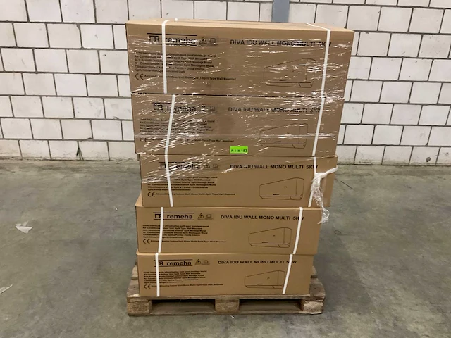 Pallet remeha diva airco binnenunit 5kw - afbeelding 2 van  5