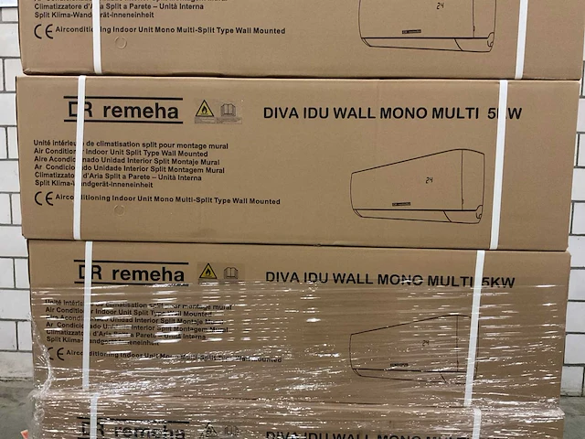 Pallet remeha diva airco binnenunit 5kw - afbeelding 8 van  8