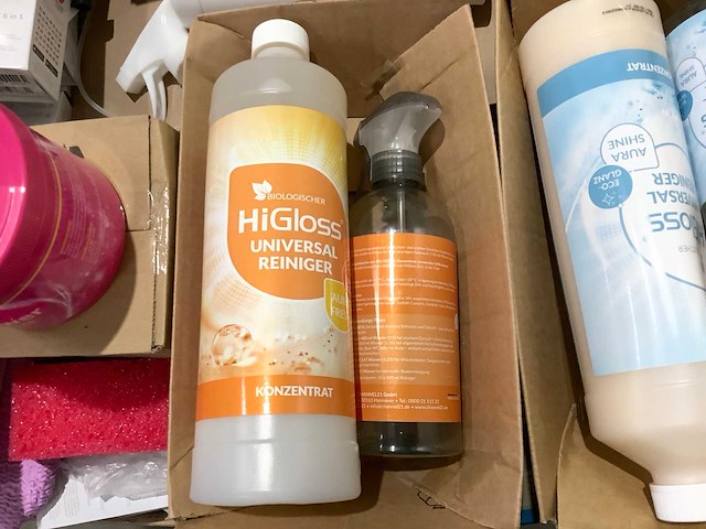 Pallet schoonmaakmiddelen - afbeelding 7 van  9