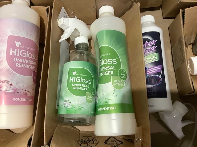 Pallet schoonmaakmiddelen - afbeelding 8 van  9