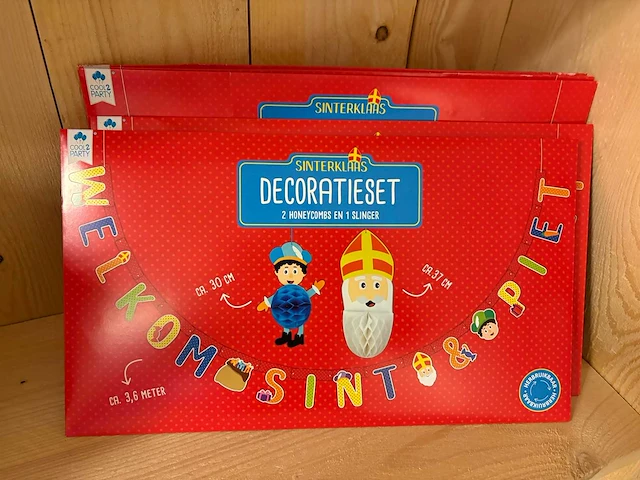 Pallet sinterklaas slingers - afbeelding 1 van  2