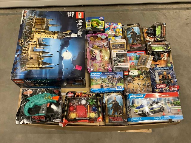 Pallet speelgoed - o.a lego, playmobil en nerf - afbeelding 1 van  9