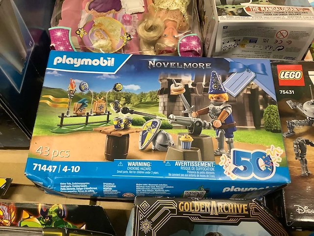 Pallet speelgoed - o.a lego, playmobil en nerf - afbeelding 5 van  9