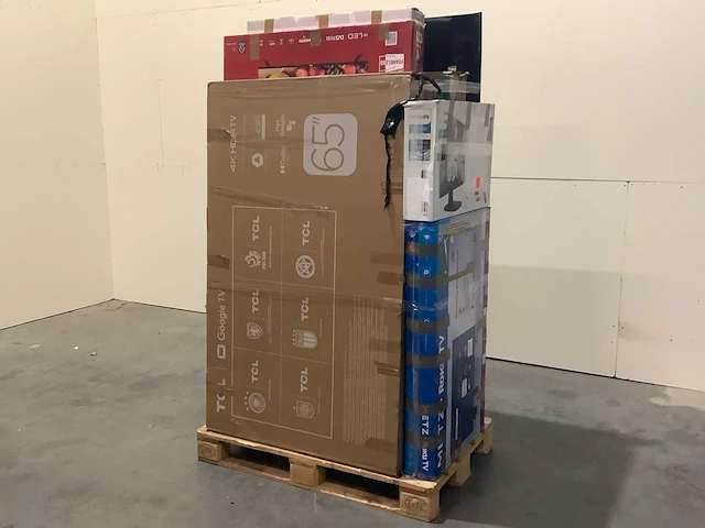 Pallet televisies retourgoederen - 10 items - afbeelding 1 van  8