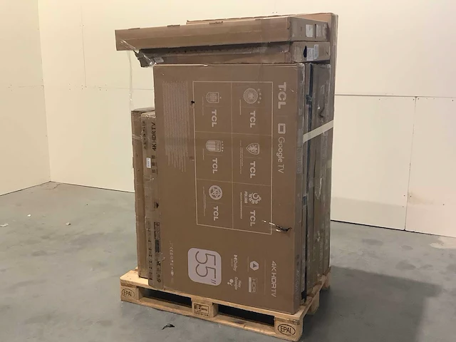 Pallet televisies retourgoederen - 10 items - afbeelding 1 van  8