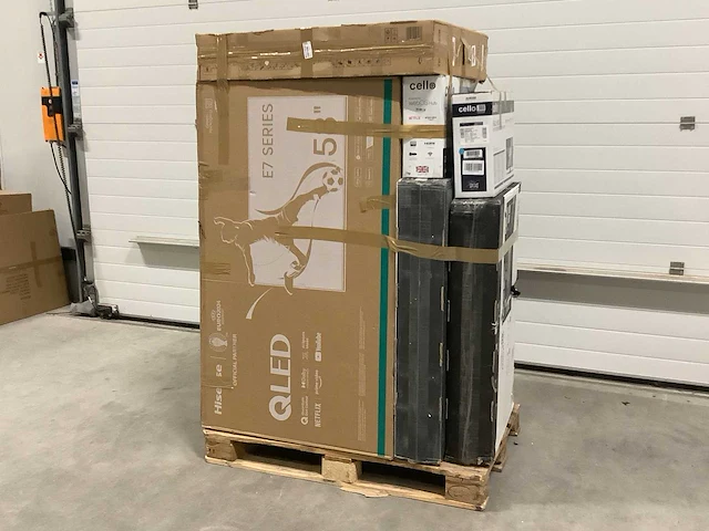 Pallet televisies retourgoederen - 10 items - afbeelding 1 van  6