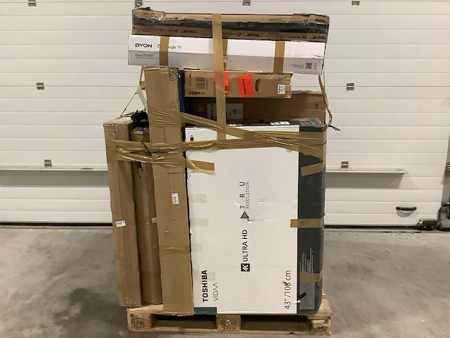 Pallet televisies retourgoederen - 11 items - afbeelding 2 van  6