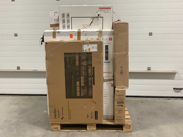 Pallet televisies retourgoederen - 12 items - afbeelding 2 van  6