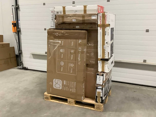 Pallet televisies retourgoederen - 15 items - afbeelding 1 van  8