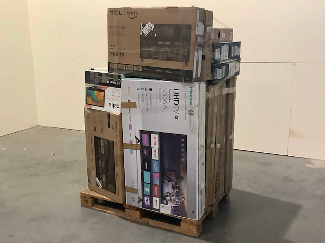 Pallet televisies retourgoederen - 17 items - afbeelding 1 van  8