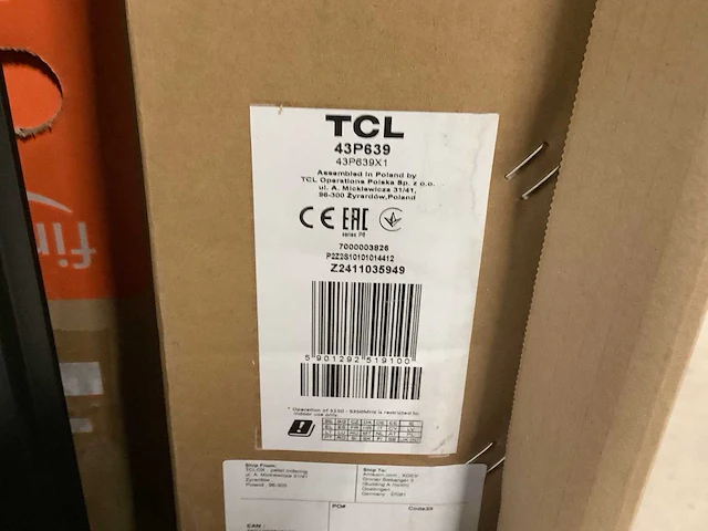 Pallet televisies retourgoederen - 17 items - afbeelding 5 van  7