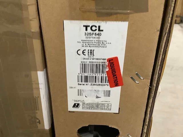 Pallet televisies retourgoederen - 21 items - afbeelding 5 van  8