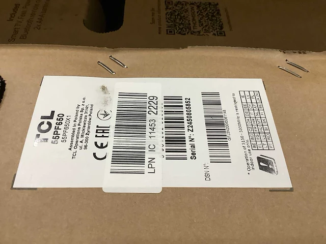 Pallet televisies retourgoederen - 6 items - afbeelding 4 van  6