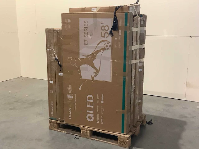 Pallet televisies retourgoederen - 7 items - afbeelding 1 van  6