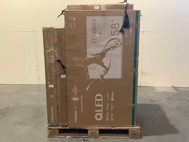 Pallet televisies retourgoederen - 7 items - afbeelding 2 van  6