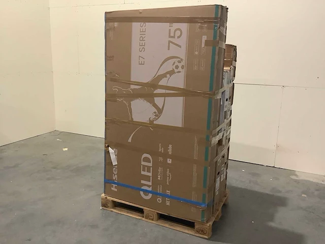 Pallet televisies retourgoederen - 8 items - afbeelding 1 van  8