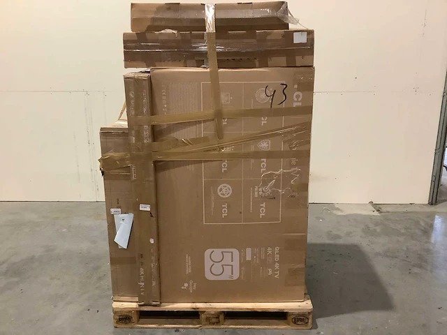 Pallet televisies retourgoederen - 9 items - afbeelding 2 van  9