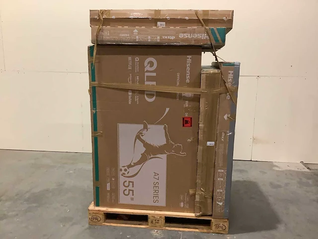 Pallet televisies retourgoederen - 9 items - afbeelding 2 van  6