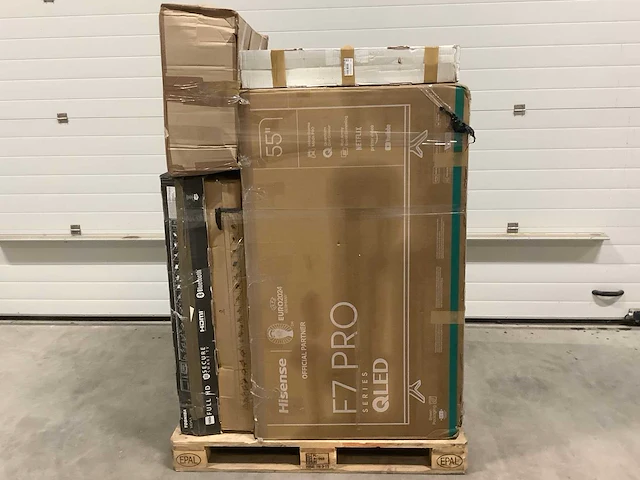 Pallet televisies retourgoederen - 9 items - afbeelding 2 van  6