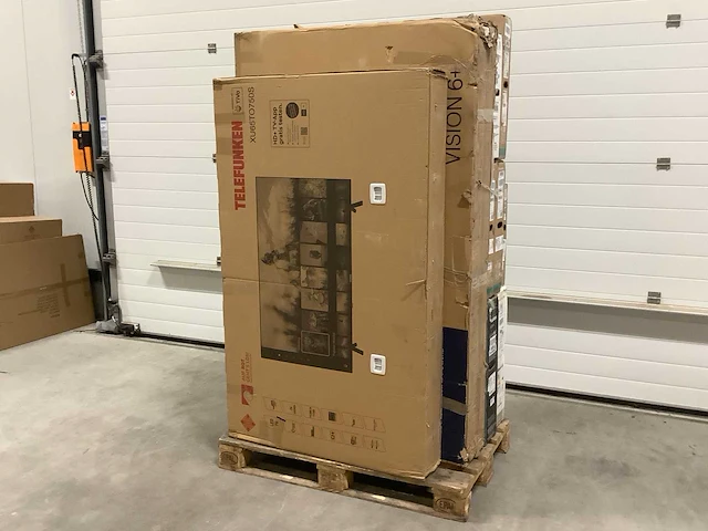 Pallet televisies retourgoederen - 9 items - afbeelding 1 van  6