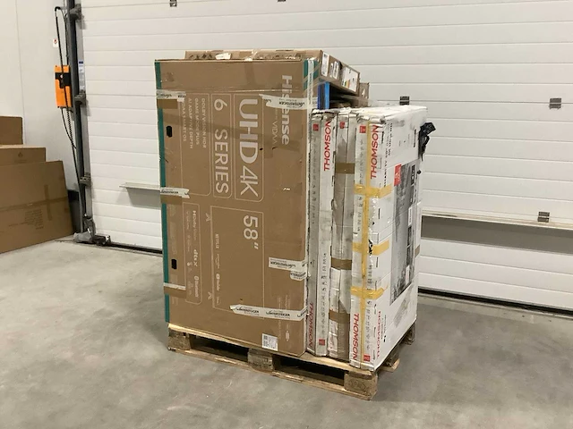 Pallet televisies retourgoederen - 9 items - afbeelding 1 van  6