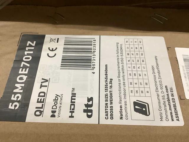 Pallet televisies retourgoederen - 9 items - afbeelding 4 van  6