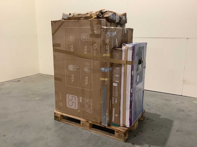 Pallet televisies retourgoederen - 9 items - afbeelding 1 van  7