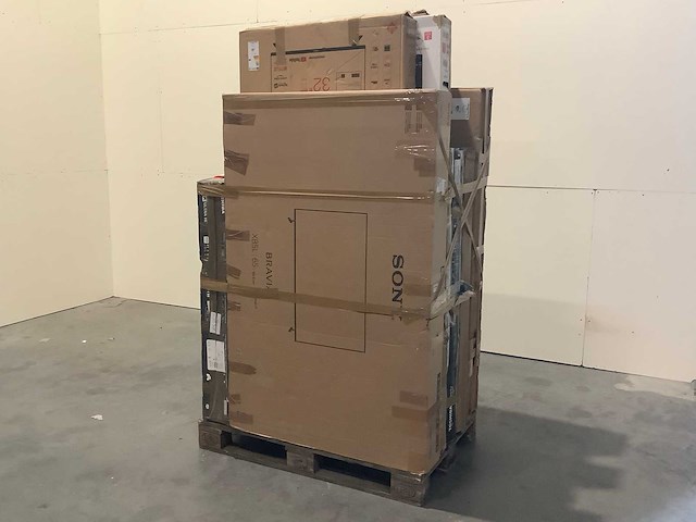 Pallet televisies retourgoederen - 9 items - afbeelding 1 van  7